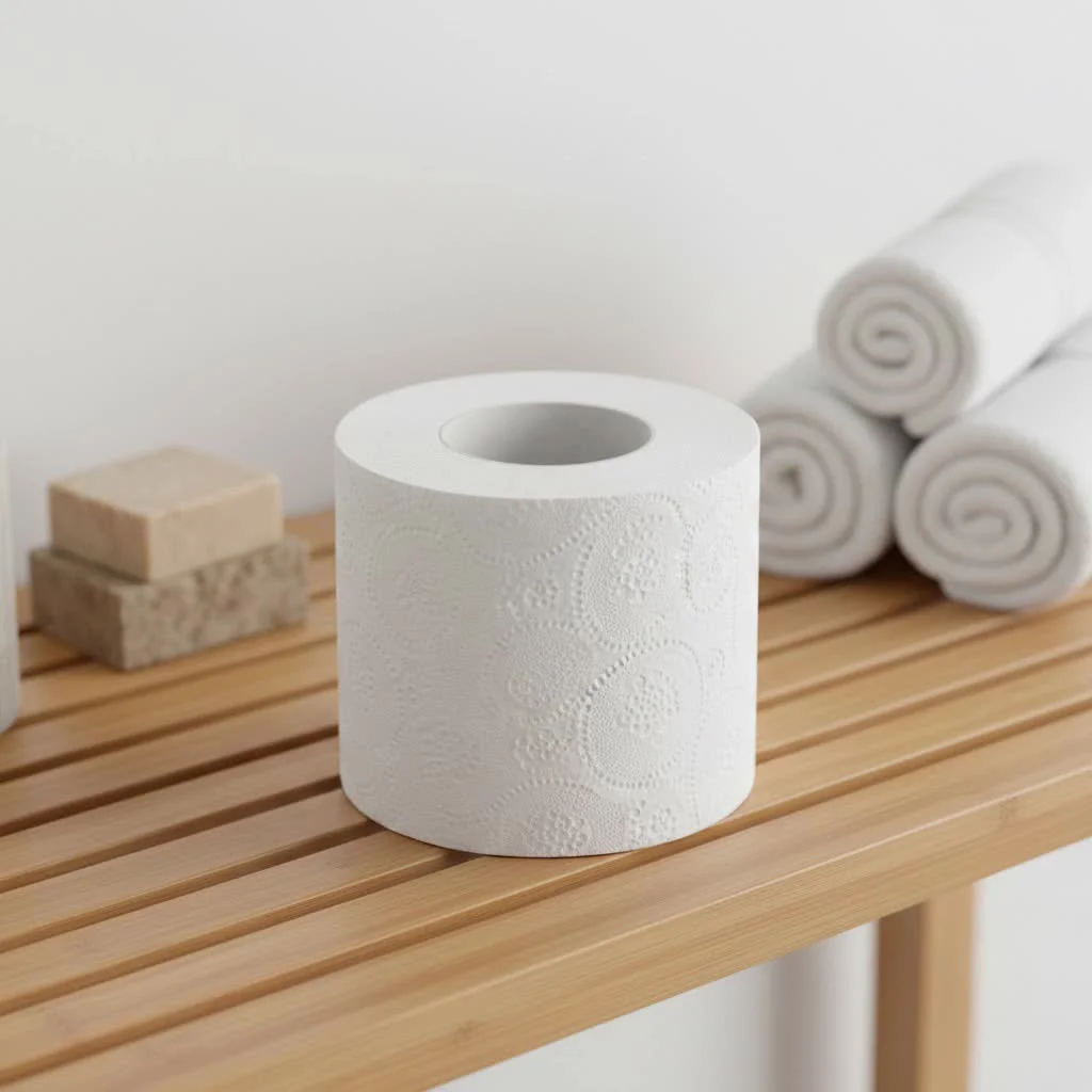 Jumbo roll toilet paper for commercial use